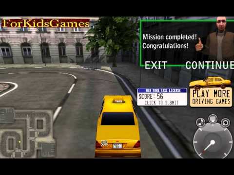 New york taxi cab driver game